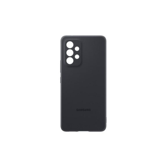 Samsung Galaxy A54 5G Silicone Cover, gyári szilikon tok, fekete, EF-PA546TB