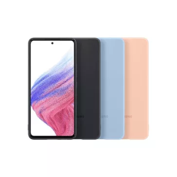   Samsung Galaxy A54 5G Silicone Cover, gyári szilikon tok, fekete, EF-PA546TB