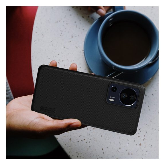 Nillkin Super Frosted Pro Xiaomi 13 Lite műanyag tok, Fekete