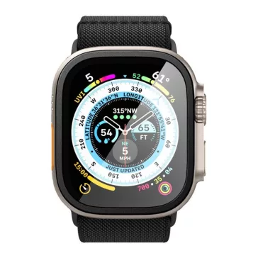   Spigen Glas.tR SLIM Pro Apple Watch Ultra 2 / 1 49mm tempered kijelzővédő fólia, fekete