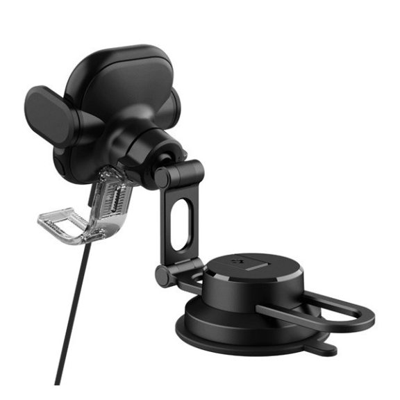 Spigen OneTap UTS35W univerzális autós tartó wireless töltővel, szélvédőre, műszerfalra