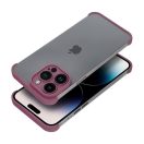 Mini bumper szilikon tok, Apple iPhone 12 Pro, cseresznye