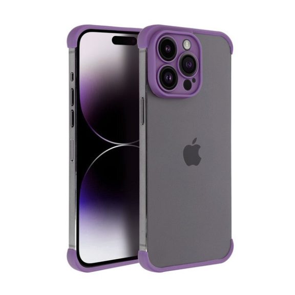 Mini bumper szilikon tok, Apple iPhone 13 Pro, lila