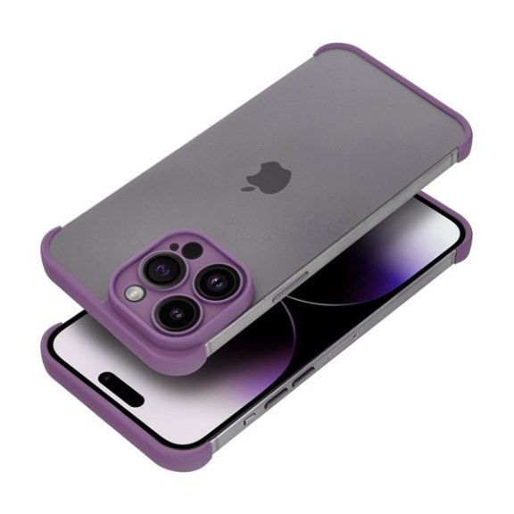 Mini bumper szilikon tok, Apple iPhone 14, lila
