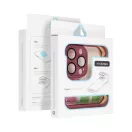 Mini bumper szilikon tok, Apple iPhone 14 Pro, cseresznye