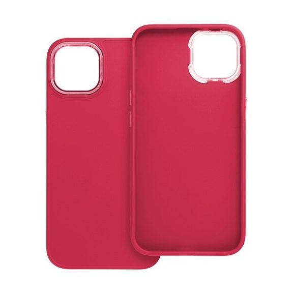 Frame Apple iPhone 13 szilikon tok, magenta