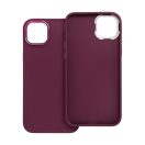 Frame Apple iPhone 14 Plus közepesen ütésálló tok kameravédő kerettel, lila