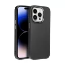 Frame Apple iPhone 14 Pro közepesen ütésálló tok kameravédő kerettel, fekete