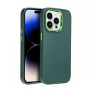 Frame Apple iPhone 14 Pro közepesen ütésálló tok kameravédő kerettel, zöld