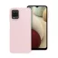 Frame Samsung Galaxy A12 szilikon tok, rózsaszín