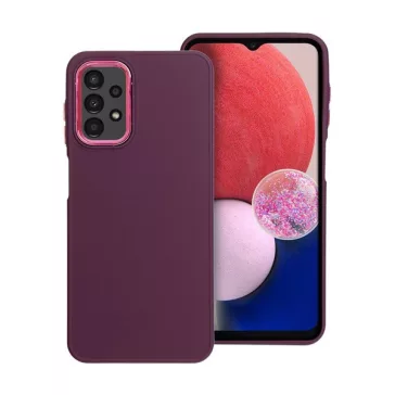   Frame Samsung Galaxy A13 4G közepesen ütésálló tok kameravédő kerettel, lila