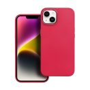 Frame Samsung Galaxy A14 4G/A14 5G  közepesen ütésálló tok kameravédő kerettel, magenta