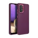 Frame Samsung Galaxy A32 LTE ( 4G ) közepesen ütésálló tok kameravédő kerettel, lila