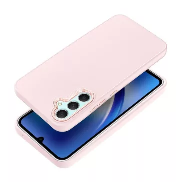   Frame Samsung Galaxy A34 5G közepesen ütésálló tok kameravédő kerettel, rózsaszín