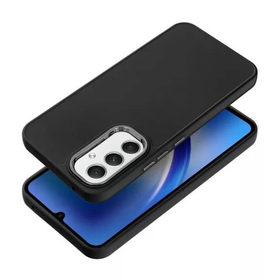 Frame Samsung Galaxy A54 5G közepesen ütésálló tok kameravédő kerettel, fekete
