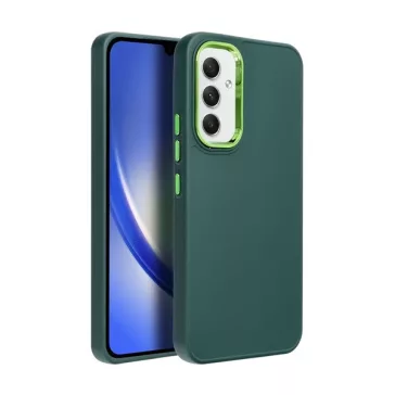   Frame Samsung Galaxy A54 5G közepesen ütésálló tok kameravédő kerettel, zöld