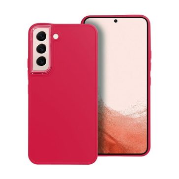   Frame Samsung Galaxy S22 közepesen ütésálló tok kameravédő kerettel, magenta