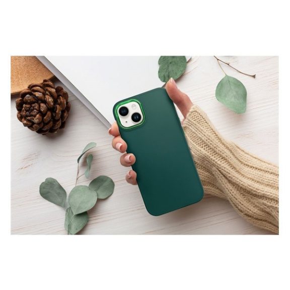 Frame Xiaomi Redmi Note 12 Pro 5G közepesen ütésálló tok kameravédő kerettel, zöld