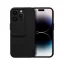 Slide Apple iPhone 14 Pro, kameravédős szilikon tok, fekete