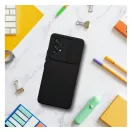 Slide Samsung Galaxy A34 5G, kameravédős szilikon tok, fekete