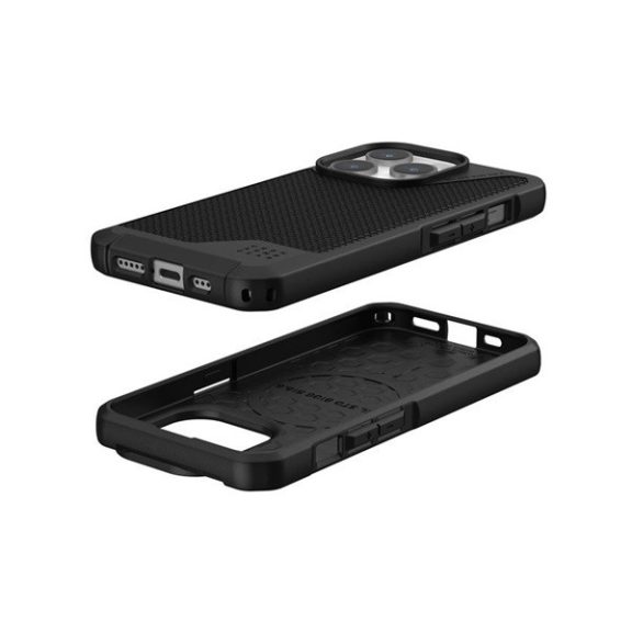 UAG Metropolis LT MagSafe Apple iPhone 15 Pro hátlap tok, kevlár fekete