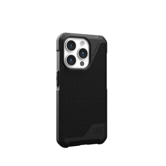 UAG Metropolis LT MagSafe Apple iPhone 15 Pro hátlap tok, kevlár fekete