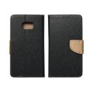 Fancy Apple iPhone 15 flip tok, fekete/ arany