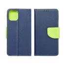 Fancy Apple iPhone 15 Plus flip tok, kék/lime