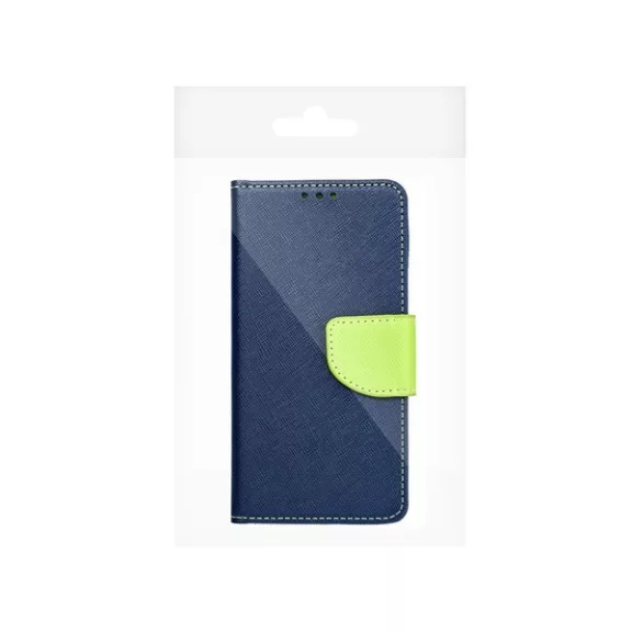 Fancy Apple iPhone 15 Plus flip tok, kék/lime