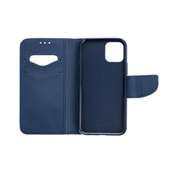 Fancy Apple iPhone 15 flip tok, piros/kék