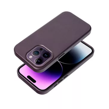 Magsafe műbőr tok Apple iPhone 15 Pro , lila