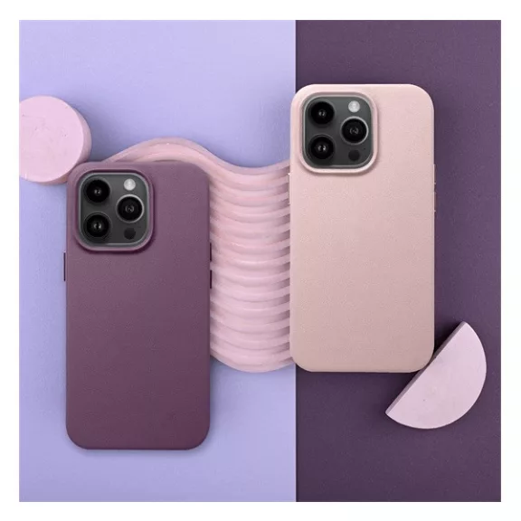Magsafe műbőr tok Apple iPhone 15 Pro , lila