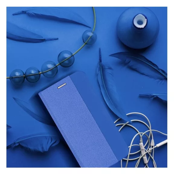 Forcell Sensitive mágneses flip tok Apple iPhone 15 Pro , kék