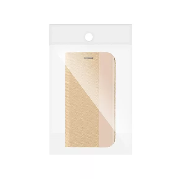 Forcell Sensitive mágneses flip tok Apple iPhone 15 Pro , arany