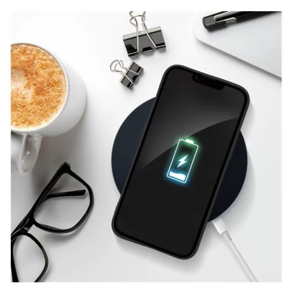 Forcell Soft Apple iPhone 15 Pro Max szilikon tok, fekete