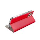 Magnet Apple iPhone 15 mágneses flip tok, piros