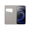 Magnet Apple iPhone 15 Pro mágneses flip tok, fekete