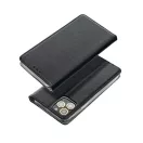 Magnet Apple iPhone 15 Plus mágneses flip tok, fekete