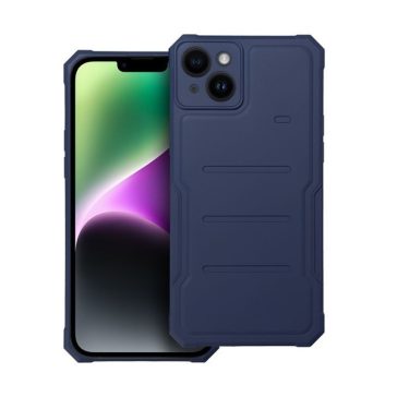   Heavy Duty Apple iPhone 14 Plus ütésálló szilikon tok, kék