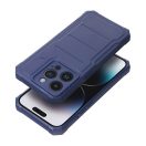 Heavy Duty Apple iPhone 14 Plus ütésálló szilikon tok, kék