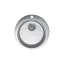 Metalac Venera 480E Ø90 Egymedencés Mosogatótálca - Inox