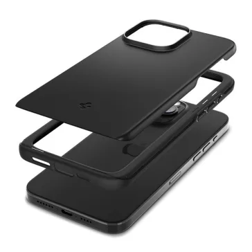 Spigen Thin Fit Apple iPhone 15 Pro Max tok, fekete