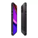 Spigen Rugged Armor MagFit Apple iPhone 15 Pro Max tok, MagSafe, Matte Black, fekete