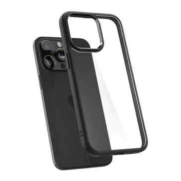   Spigen Ultra Hybrid Apple iPhone 15 Pro Max tok, Matte Black, fekete