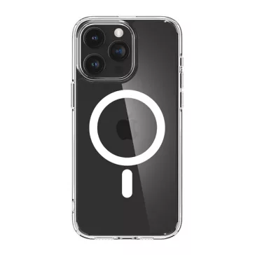   Spigen Ultra Hybrid MagFit Apple iPhone 15 Pro Max tok, MagSafe, fehér