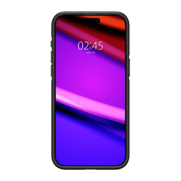 Spigen Core Armor Apple iPhone 15 Pro Max tok, Matte Black, fekete