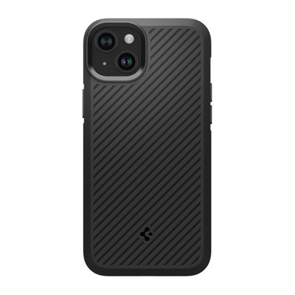 Spigen Core Armor Apple iPhone 15 Plus tok, Matte Black, fekete