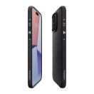 Spigen Liquid Air Apple iPhone 15 Pro tok, Matte Black, fekete