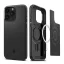 Spigen Mag Armor MagFit Apple iPhone 15 Pro tok, MagSafe, Matte Black, fekete