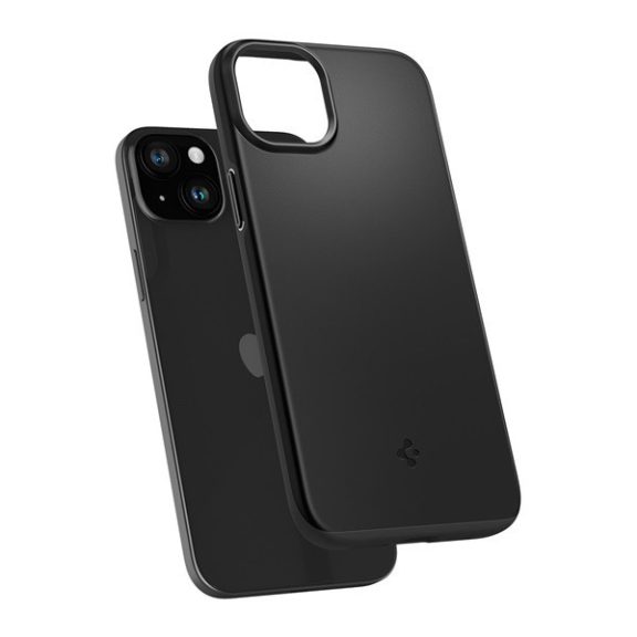 Spigen Thin Fit Apple iPhone 15 tok, fekete